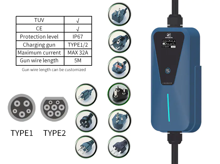 Portable EV Charger C